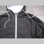 pánska šuštiaková bunda čierna materiál povrch:100% nylon, podšívka: 100% polyester, pohodlná,vode a vetru odolná